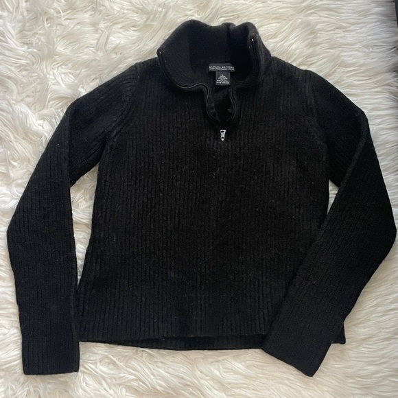 BANANA REPUBLIC Extra Fine Italian Merino Wool Sz Large - Picture 1 of 2